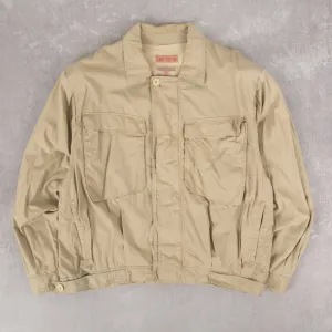 WOMEN'S VINTAGE 1990S LIGHTWEIGHT UTILITY WORKWEAR JACKET - LARGE
